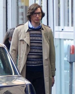 Adam Driver House of Gucci Double Breasted Coat