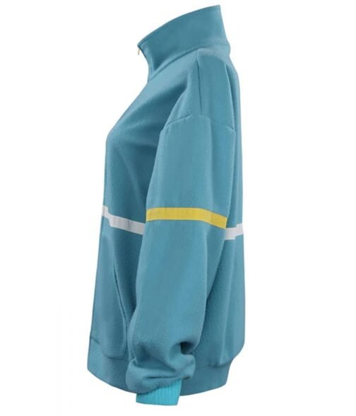 Sadie Sink Stranger Things Season 04 Track Blue Jacket - Image 5