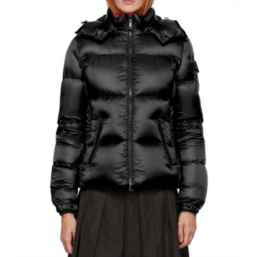 The Recruit Laura Haddock Puffer Jacket
