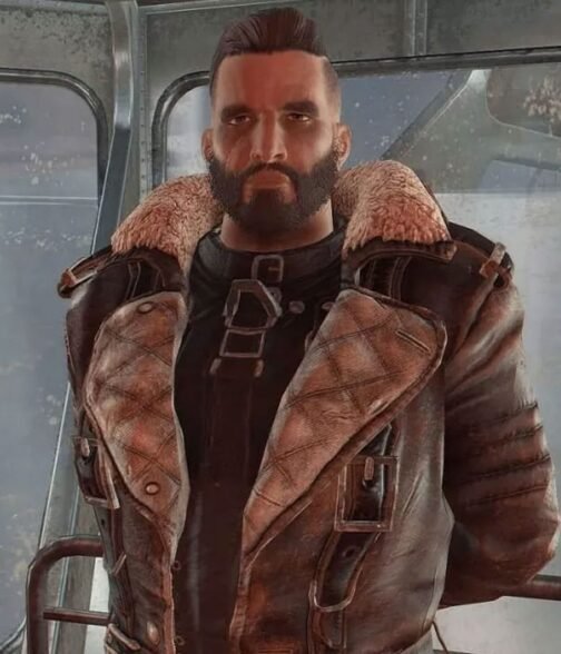Elder Maxson Fallout 4 Leather Coat - Image 12