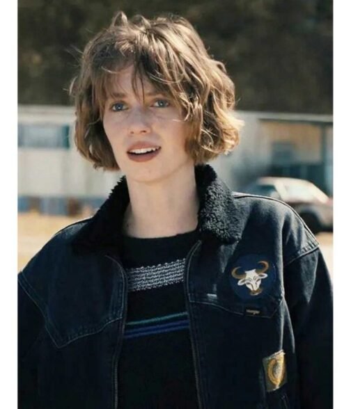 Maya Hawke Stranger Things S04 Denim Jacket - Image 7