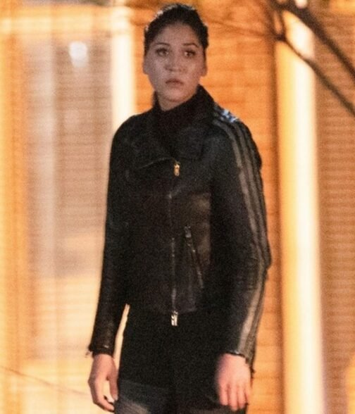 Hawkeye Maya Lopez Striped Leather Jacket - Image 11