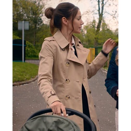 Fool Me Once Michelle Keegan Trench Coat - Image 8