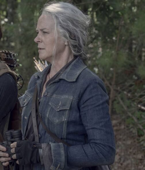 The Walking Dead S10 Melissa Mcbride Denim Jacket - Image 7