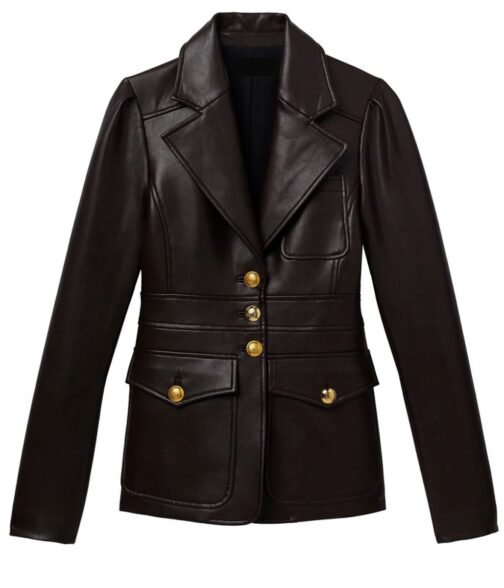 Liza Lapira The Equalizer Season 02 Leather Blazer