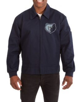 Workwear Memphis Grizzlies Navy Blue Jacket