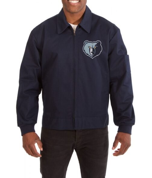 Workwear Memphis Grizzlies Navy Blue Jacket