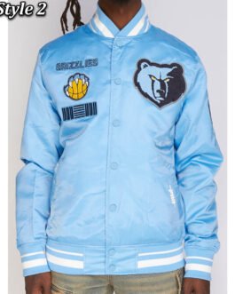 Memphis Grizzlies Mash Up Capsule Blue Jacket