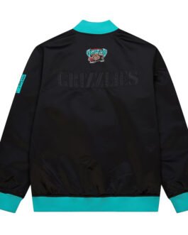 Memphis Grizzlies OG 3.0 Lightweight Black Satin Jacket