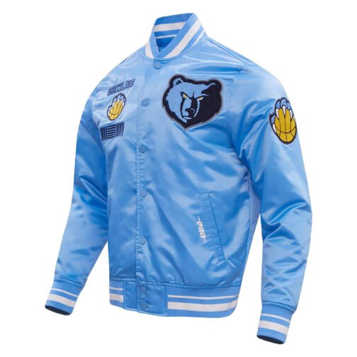 Memphis Grizzlies Retro Classic Rib Jacket - Image 6