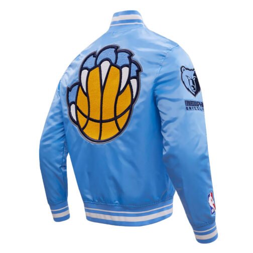Memphis Grizzlies Retro Classic Rib Jacket - Image 8