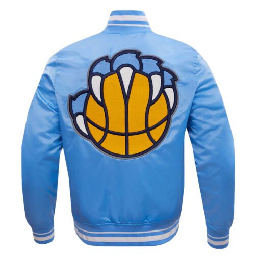 Memphis Grizzlies Retro Classic Rib Jacket - Image 4