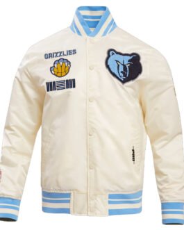 Memphis Grizzlies Retro Classic Rib Jacket
