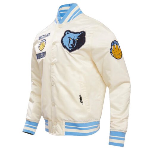 Memphis Grizzlies Retro Classic Rib Jacket - Image 5