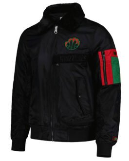 Memphis Grizzlies Ty Mopkins Black Jacket