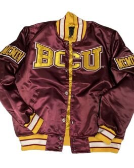 Men’s Bethune Cookman University Satin Jacket