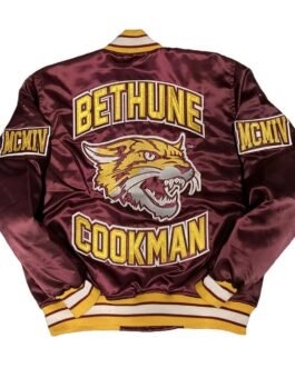 Men’s Bethune Cookman University Satin Jacket