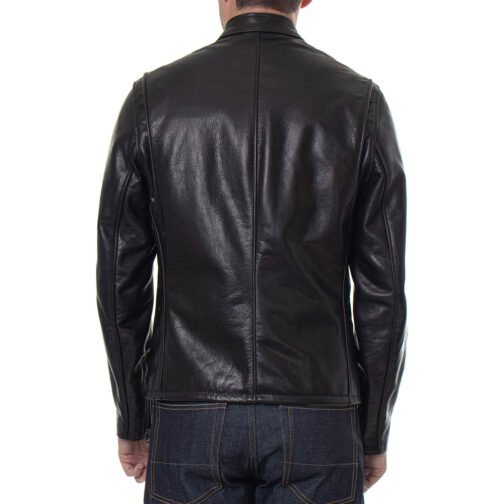 Men’s Cafe Racer 530 Leather Jacket - Image 5