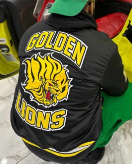 Men’s Golden Lions Satin Jacket