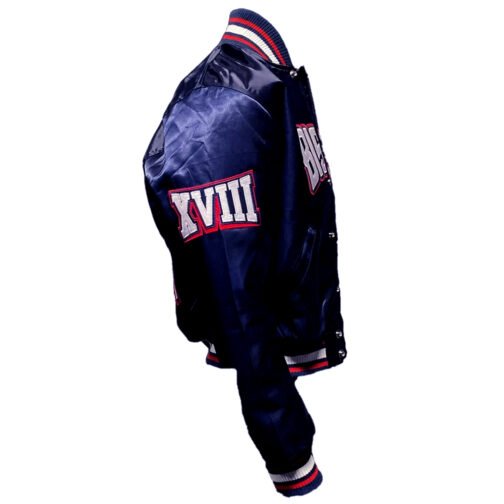 Howard University Bison Bomber Blue Jacket - Image 6