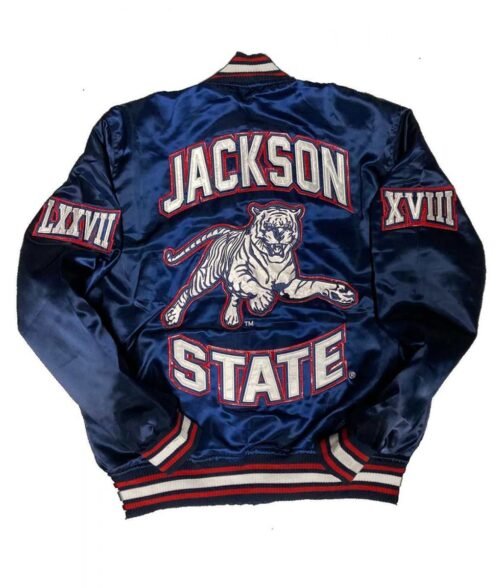 Men’s Jackson State University Blue Jacket - Image 2