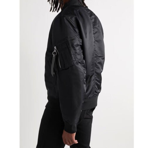 Men’s Manston Bomber Nylon Jacket - Image 5
