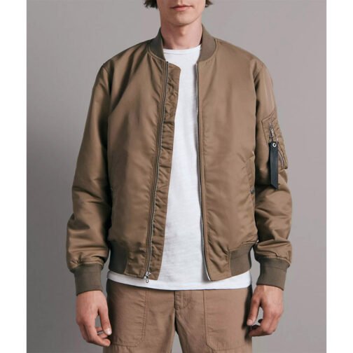 Men’s Manston Bomber Nylon Jacket - Image 3