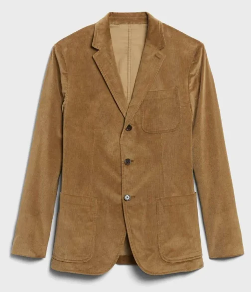 Men’s Corduroy Modern Style Casual Blazer - Image 2