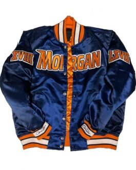 Men’s Morgan State University XVII Satin Jacket
