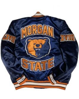 Men’s Morgan State University XVII Satin Jacket
