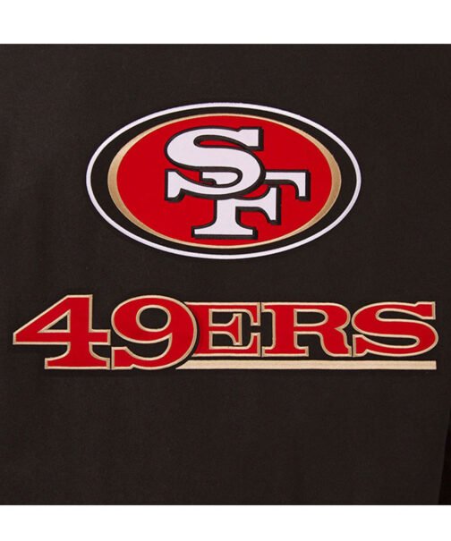 Men’s San Francisco Reversible 49ers Varsity Jacket - Image 5