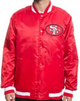 San Francisco 49ers 80s Satin Jacket