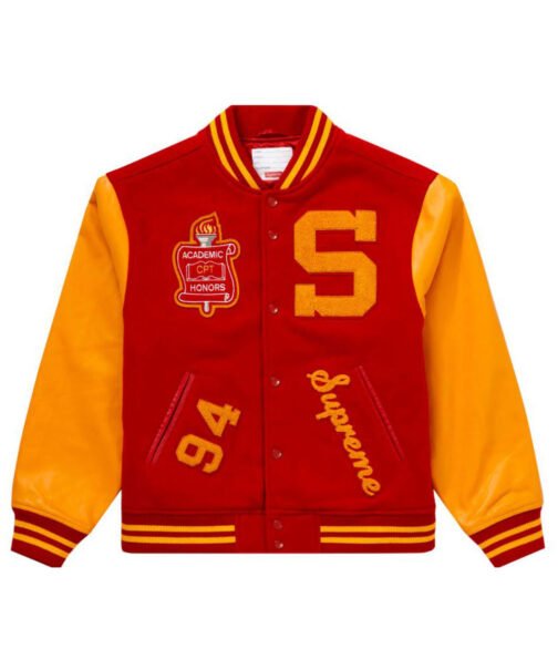 Men’s Supreme Team S Varsity Jacket - Image 2