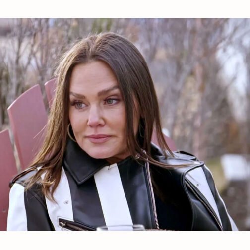 Meredith Marks Real Housewives of Salt Lake City Leather Jacket - Image 8