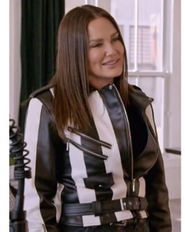 Meredith Marks Real Housewives of Salt Lake City Leather Jacket