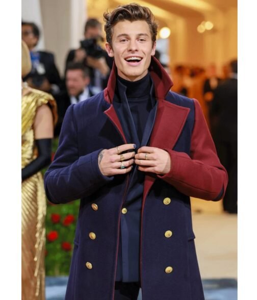 Met Gala Shawn Mendes Wool Coat - Image 3