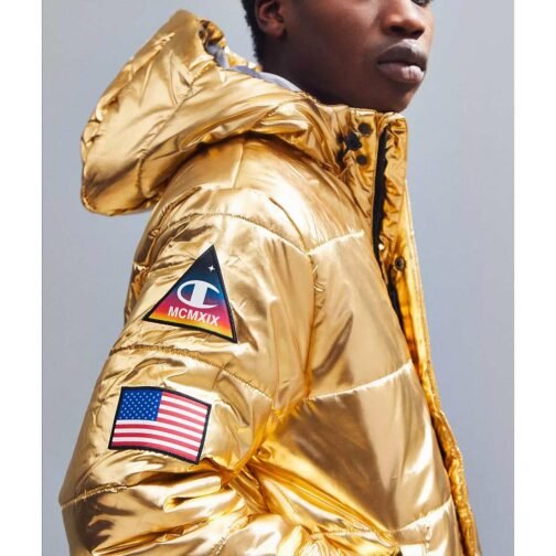 Metallic Champion Puffer Jacket - Image 22
