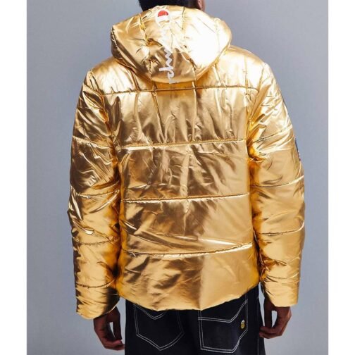 Metallic Champion Puffer Jacket - Image 7