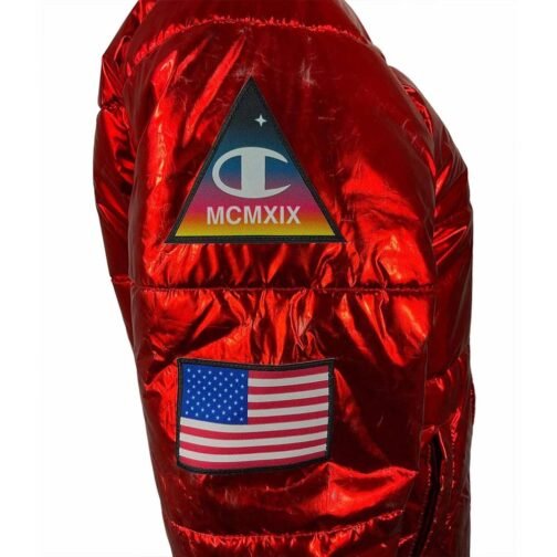 Metallic Champion Puffer Jacket - Image 25
