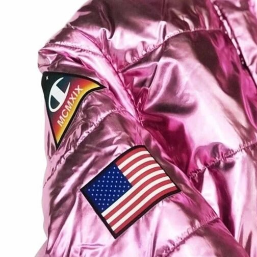 Metallic Champion Puffer Jacket - Image 27