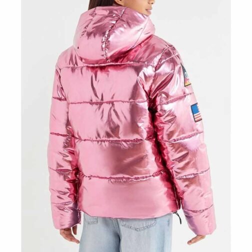 Metallic Champion Puffer Jacket - Image 10