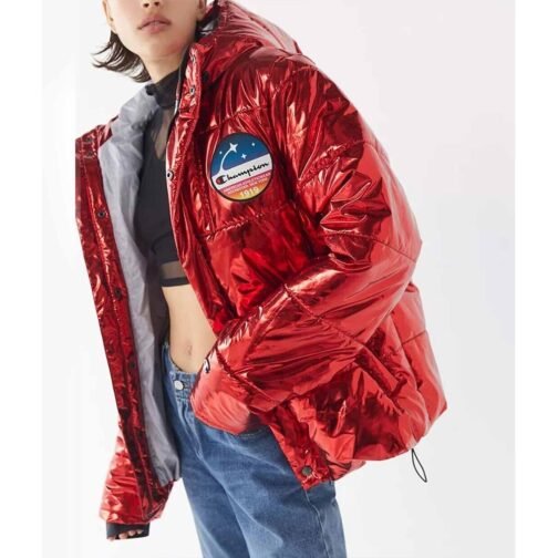 Metallic Champion Puffer Jacket - Image 20