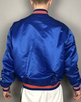 Mets New York Blue/White Satin Jacket