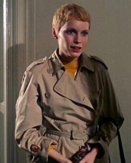 Mia Farrow Rosemary Woodhouse Trench Coat