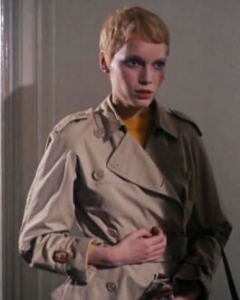 Mia Farrow Rosemary Woodhouse Trench Coat