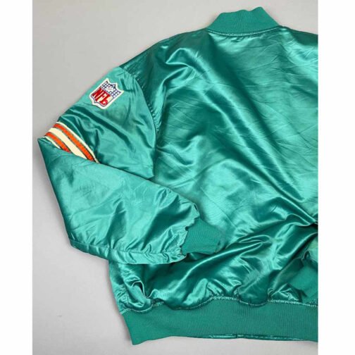 Miami Dolphins 80s Green Jacket - Image 7