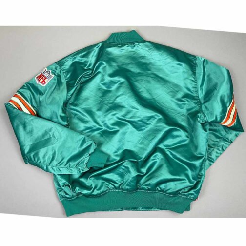 Miami Dolphins 80s Green Jacket - Image 2