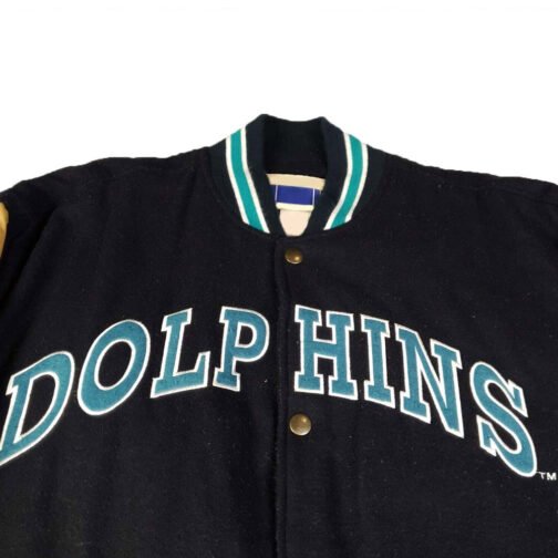 Miami Dolphins 90’s Varsity Jacket - Image 3