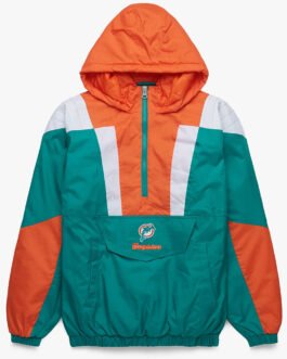 Miami Dolphins Pullover Jacket