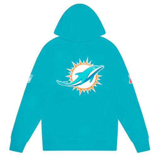 Miami Dolphins OVO Aqua Hoodie - Image 2